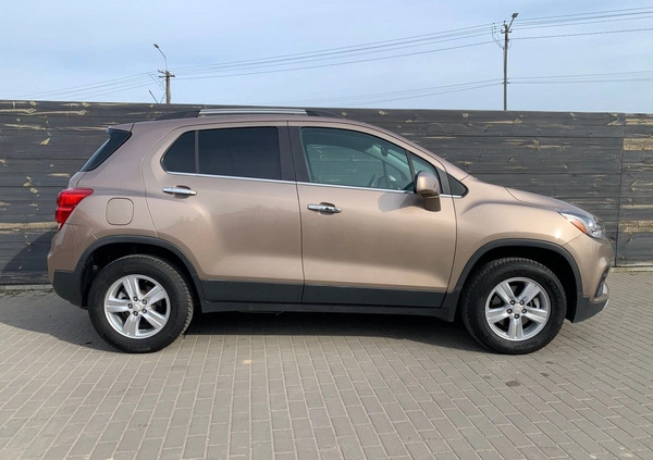 Chevrolet Trax cena 57700 przebieg: 85000, rok produkcji 2018 z Łaskarzew małe 781